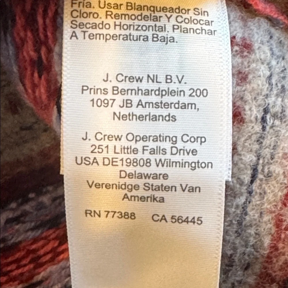 J. Crew Multicolor Patterned Cardigan - Picture 9 of 12